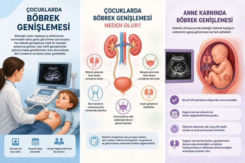 cocuklarda-bobrek-genislemesi-nedir